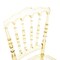 Atlas Commercial Products Amber Resin Napoleon Chair with UV Protection RNC4-AMBR - alternate 7